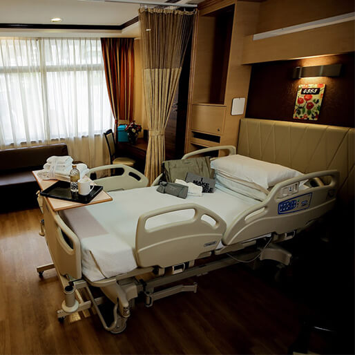 Access to Premium Hospital Rooms